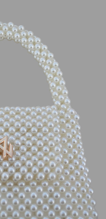 Pearl beads bag